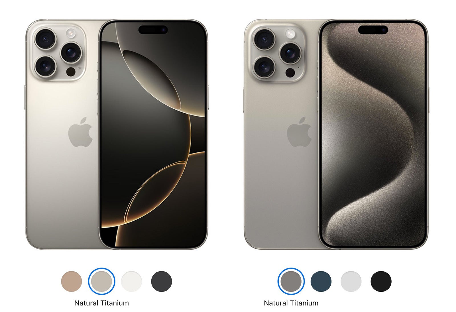 White is brighter and not as warm as before - Apple iPhone 16 Pro Max vs iPhone 15 Pro Max: Mega or meh?