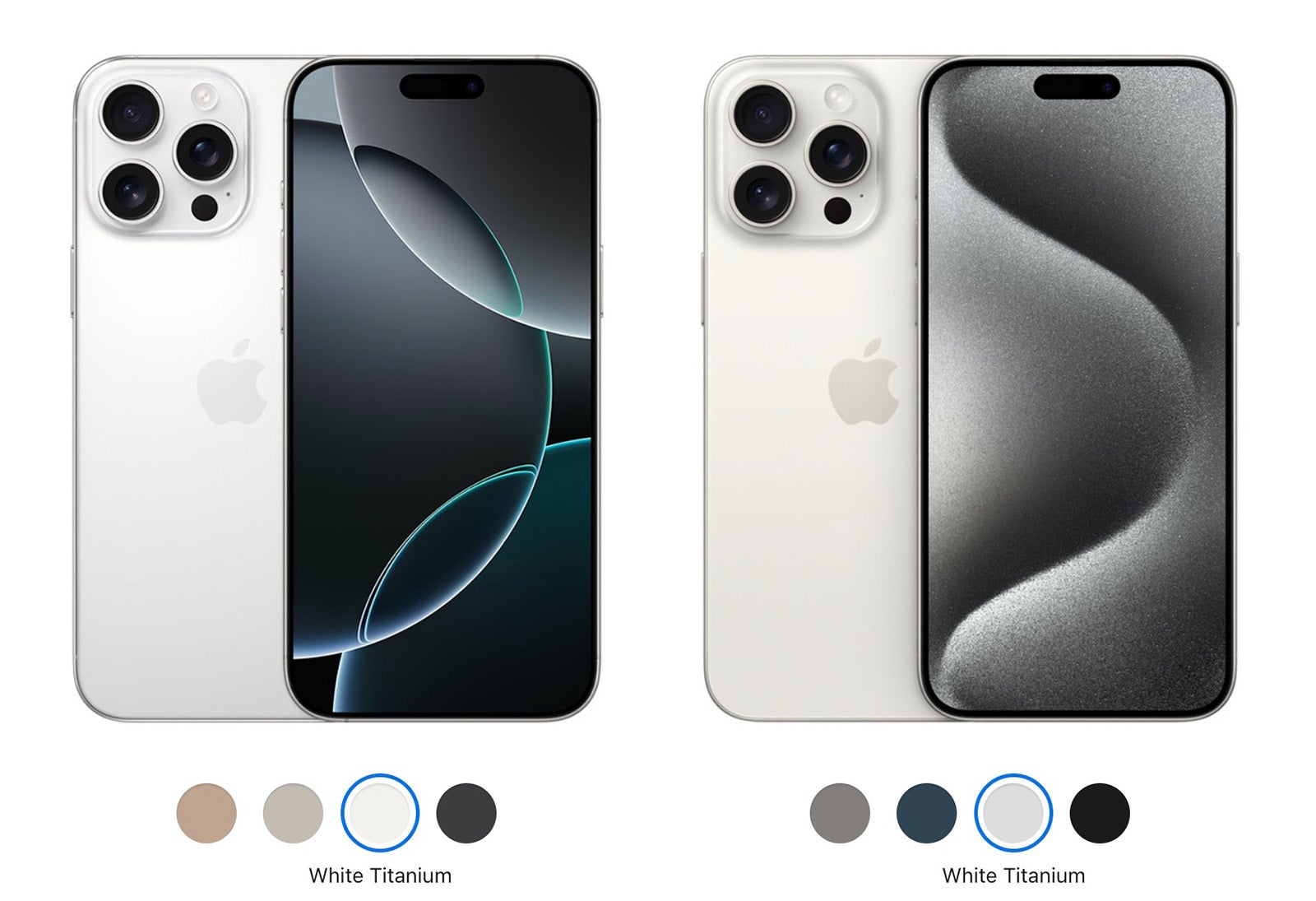 The natural gray color is also brighter - Apple iPhone 16 Pro Max vs iPhone 15 Pro Max: Mega or meh?