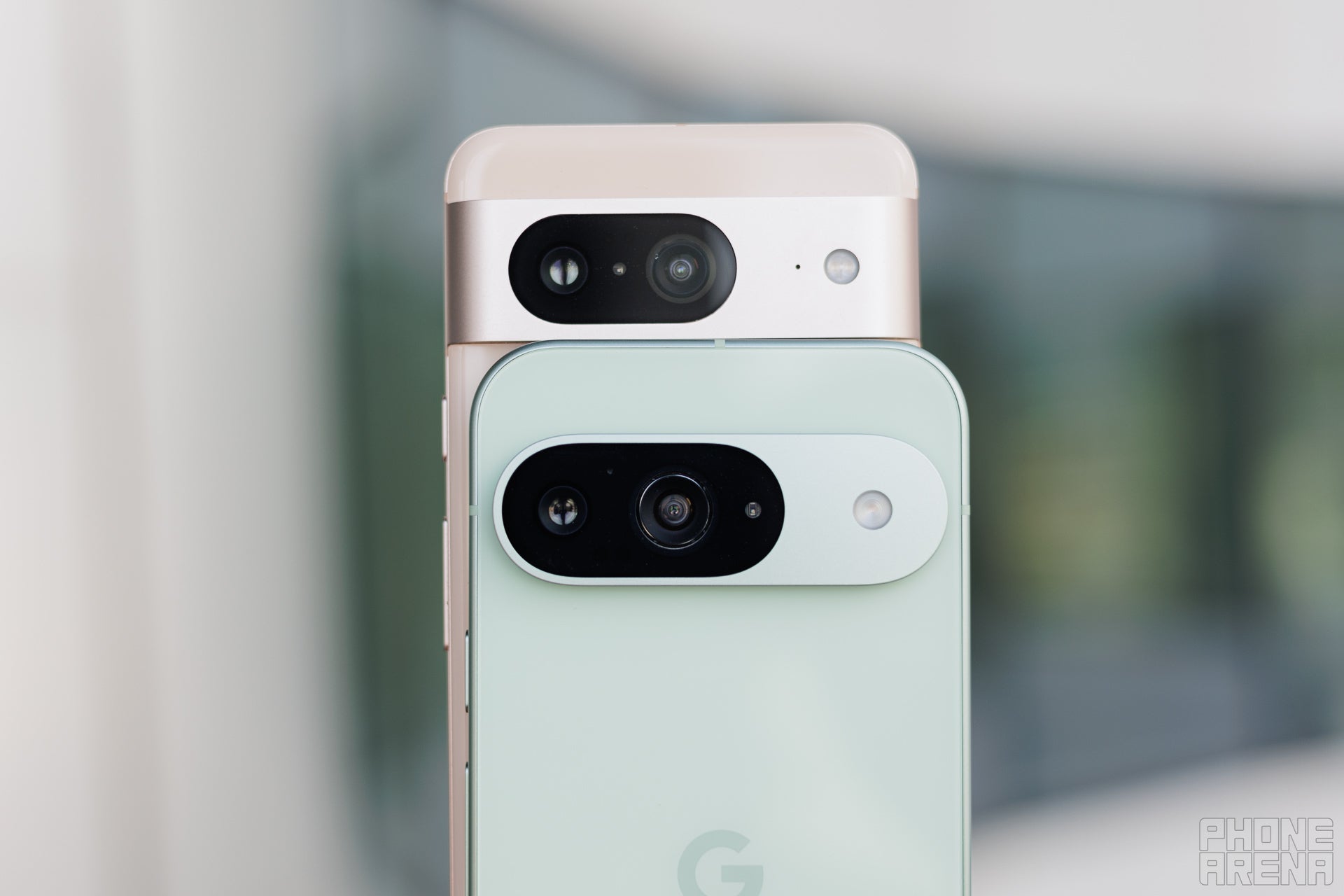 New camera island, who this? (Image by PhoneArena) - Google Pixel 9 vs Google Pixel 8: There&#039;s an unsurprising winner