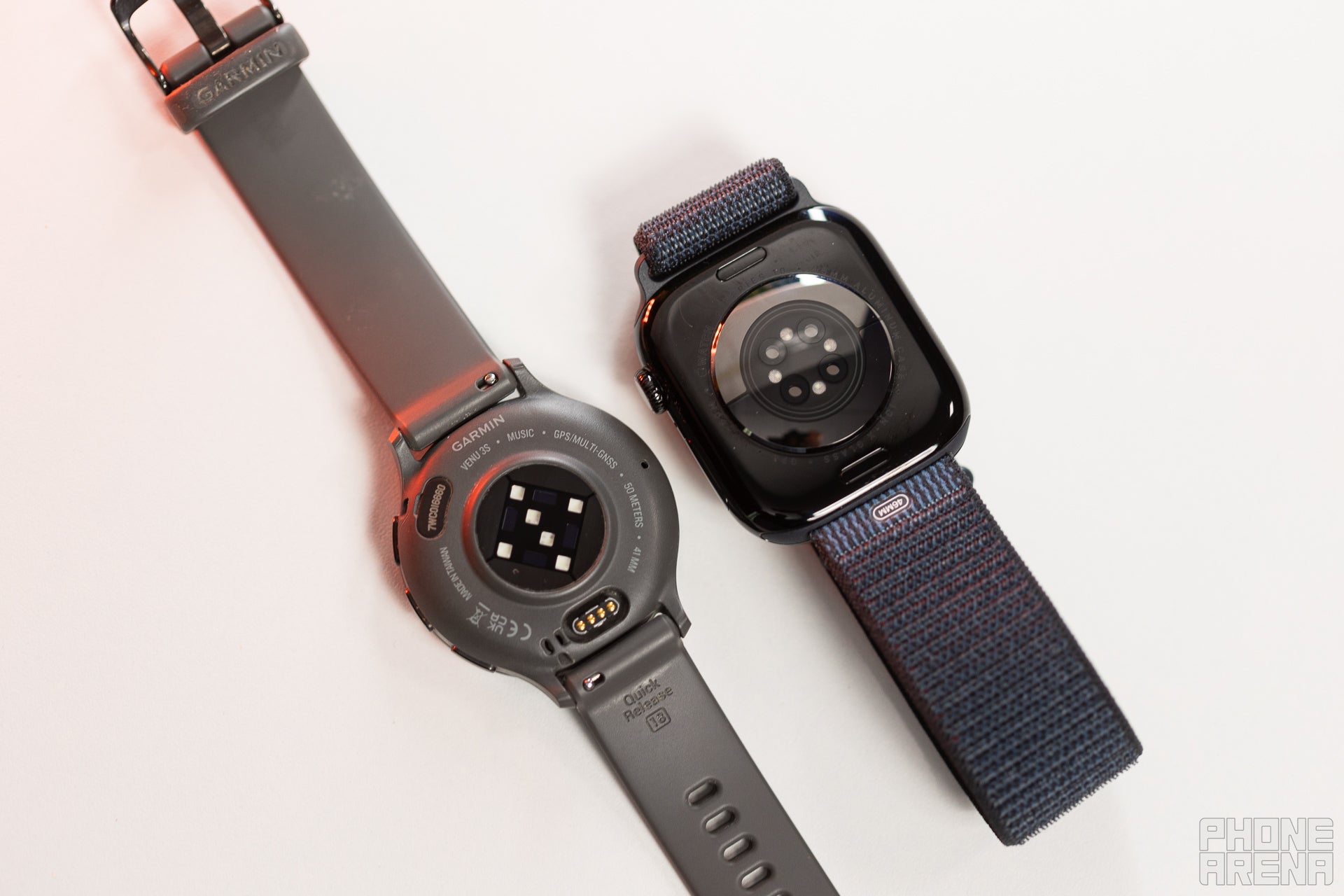 Both have accurate heart rate sensing, but the Apple Watch is a bit ahead (Image by PhoneArena) - Garmin Venu 3 vs Apple Watch Series 10: Which one should you go for?