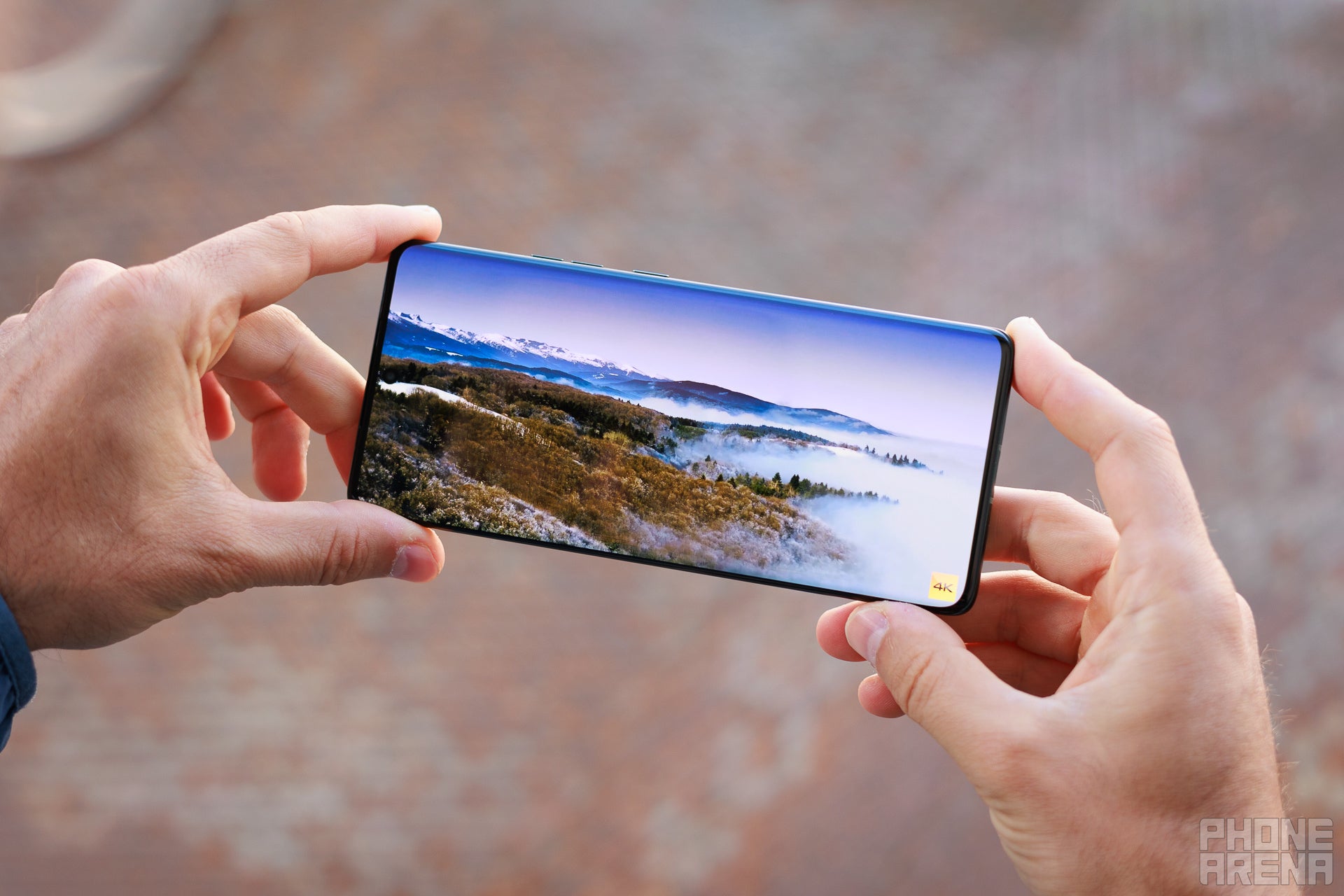 The display is of high quality, but its curved nature can be distracting. (Image by PhoneArena) - Motorola Edge 50 Review: A mid-range contender with a few too many compromises