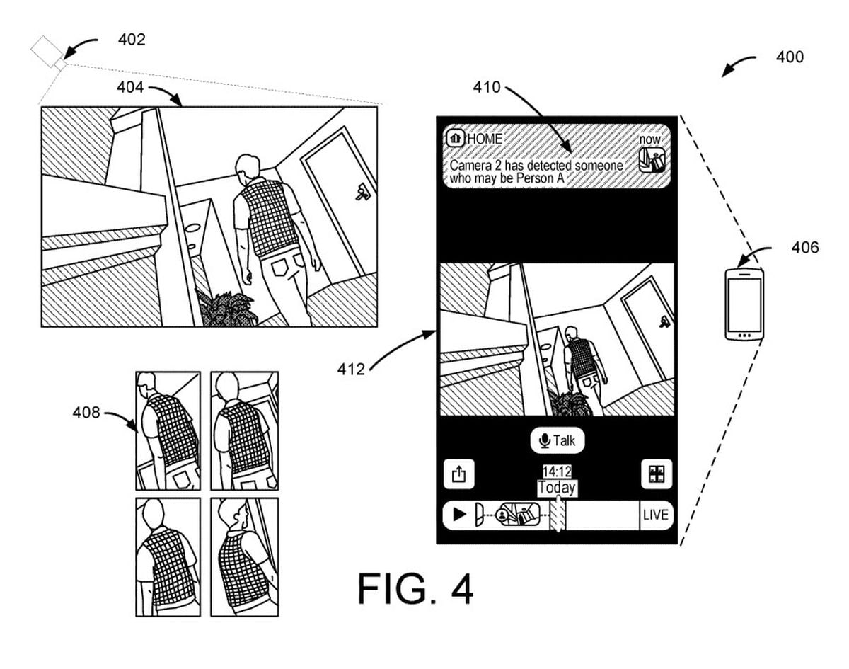 apple security camera bodyprint uspto Apple security camera